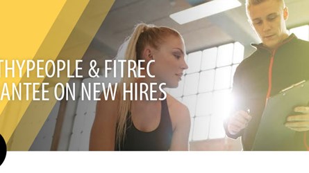 HealthyPeople & FITREC Guarantee on New Hires